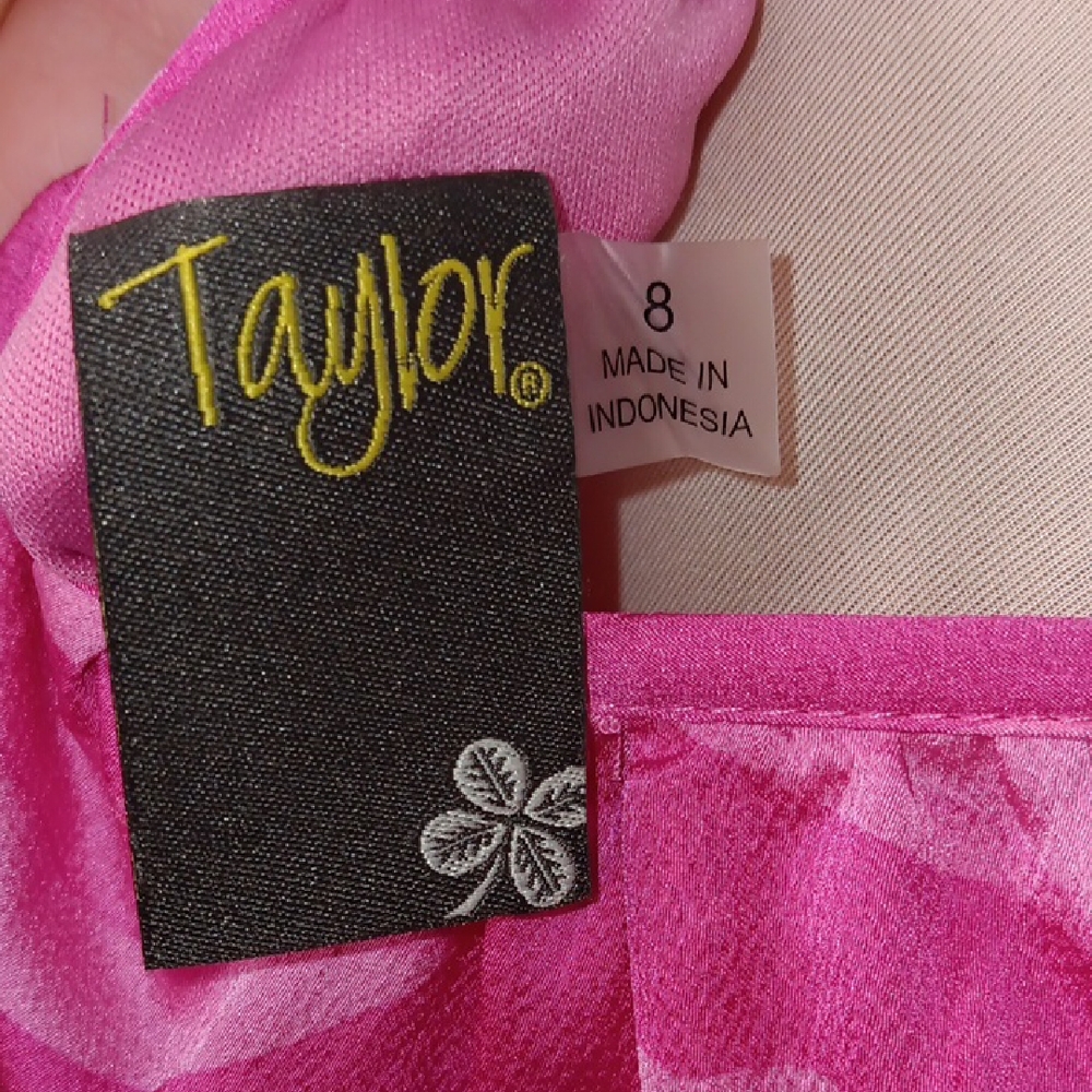 Pink Patterned Maxi Dress - Picture 3 of 4